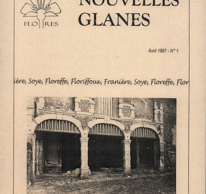 Floreffe – nouvelles glanes – avril 1997 – n°1