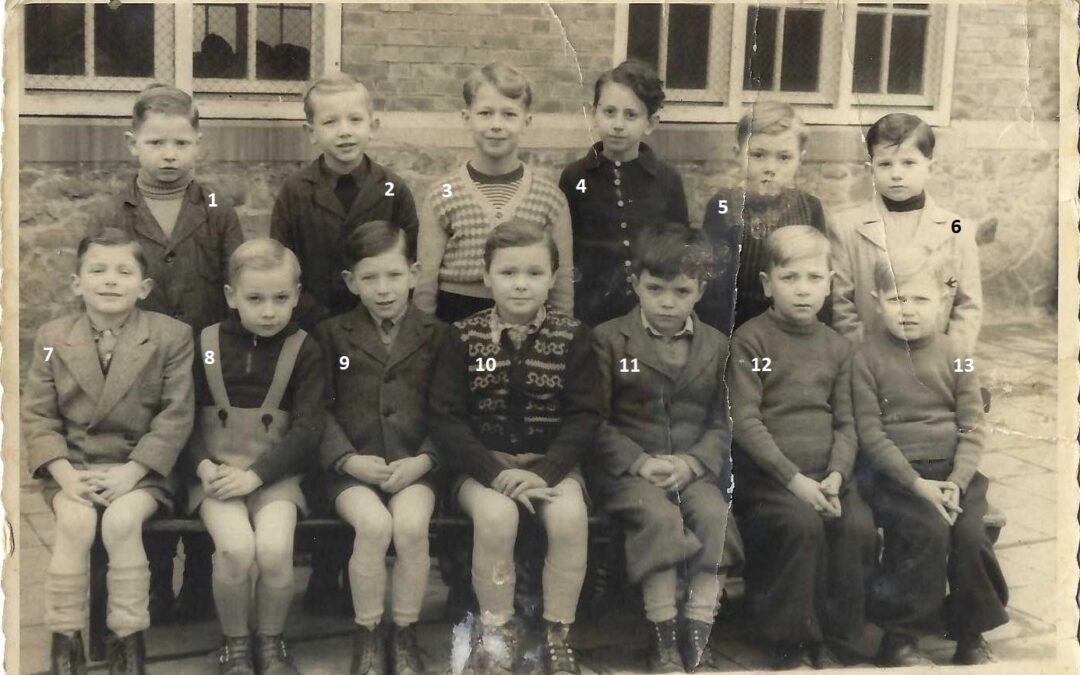 Floreffe – école primaire libre – année scolaire 1954-1955 – classe de 3ème